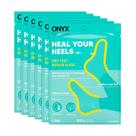 Máscara reparadora de pés Onyx Professional Heal Your Heels x6