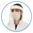 Máscara respiratória face shield medforma 5un