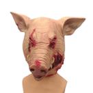 Máscara Rotface Pig, chapéu de látex, traje assustador de cosplay
