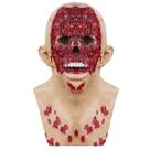 Máscara Rotten Walker Latex, capa facial completa, fantasia de Halloween