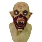 Máscara Scary Zombie Vampire Resin, rosto inteiro, boca exposta