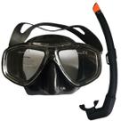Máscara Seasub com respirador DiveCom kit de mergulho, caça, apnéia e pesca sub