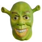 Máscara Shrek Green Latex Cosplay, adereços de fantasia para o Halloween Máscara Shrek Green Latex Cosplay, adereços de fantasia para o Halloween
