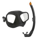 Máscara Snorkel Para Mergulho Apneia Pesca Sub - Kit Sniper Pro Seasub