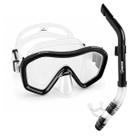 Máscara Snorkel Respirador para Mergulho Pesca Sub - KIT RIO Fun Dive