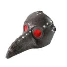 Máscara Steampunk Beak Plague Doctor Cosplay de plástico 19x26x15cm