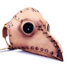Máscara Steampunk Plague Doctor Medieval Bird Beak PU 350g