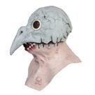 Máscara Steampunk Plague Doctor Terrify com bico de pássaro rachado