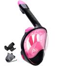 Mascara Subaquática de de Mergulho Gold Sports Full Face Com Snorkel Mascara Subaquática de de Mergulho Gold Sports Full Face Com Snorkel