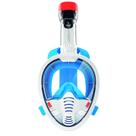 Mascara Subaquática de de Mergulho Gold Sports Full Face R4 Com Snorkel
