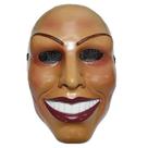 Máscara The Purge com design facial feminino, disfarce de Ha