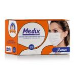 Mascara Tripla Com Filtro Branca - 50 Unidades Medix