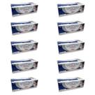 Máscara Tripla Descartável Branca Kit com 10 Caixas com 50 Unidades Cada Ssplus