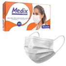 Máscara Tripla Descartável Com Filtro Caixa 50un Medix