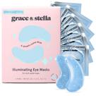 Máscara Under Eye Grace & Stella - 6 Pares - Vencedora de Prêmio (Azul)