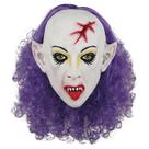 Máscara Vampire Scary Resin Cosplay Halloween Purple Hair