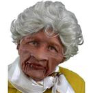 Máscara Velhinha Tia Tante Realista Halloween Fantasia