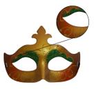 Máscara Veneziana de Carnaval Metalica Colorido com Glitter Máscara Veneziana de Carnaval Metalica Colorido com Glitter