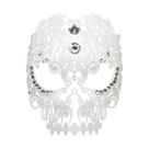 Máscara Venice Metal Full Face Cover com strass para Halloween