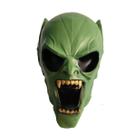 Máscara: verde, goblin, látex, verde, diabo, aranha, fantasia de herói