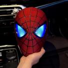 Máscara Vestível Do Homem-Aranha Com Anel De Luz Nos Olhos E Controle, Capacete De Cosplay, Máscara Vestível Do Homem-Aranha Com Anel De Luz Nos Olhos E Controle, Capacete De Cosplay,