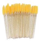 Mascara Wands, pacote com 300 pincéis de cílios descartáveis, cristal