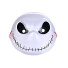 Máscara White Pumpkin King Style Creepy Smiling Skull Adult