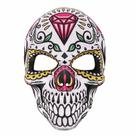 Máscara White Skeleton Party Cosplay Prop Horror Full Face