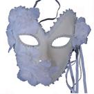 Máscara zjpnow Flower Venetian Masquerade Full Face Lace Feminina