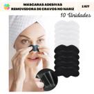 Máscaras Adesivas Removedora de Cravos no Nariz (10 Und) Máscaras Adesivas Removedora de Cravos no Nariz (10 Und)