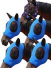 Máscaras anti-moscas para cavalo Mask-Tech, kit com 5 unidades, proteção UV, tamanho grande Máscaras anti-moscas para cavalo Mask-Tech, kit com 5 unidades, proteção UV, tamanho grande