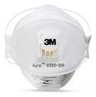 Máscaras Aura Respiratória Pff2 N95 Aura 9322 3m Branca