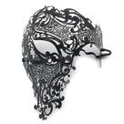 Máscaras de máscaras: renda preta, strass, meia face, metal x2