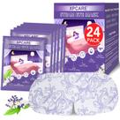 Máscaras de olhos a vapor XPCARE Self Heated, pacote com 24 unidades para olhos secos