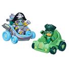 Máscaras de pijama de brinquedo Pirate Power Gekko vs Pirate Robot Battle Racers Máscaras de pijama de brinquedo Pirate Power Gekko vs Pirate Robot Battle Racers
