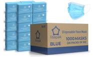 Máscaras Descartáveis Litepak 1000 UN Azul Respirável