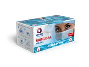 Máscaras faciais descartáveis Amerishield ASTM Nível 2, pacote com 50