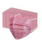Máscaras faciais descartáveis SOGOODED Sparkly Pink x50 (17,5 x 9,5 cm)