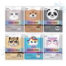 Máscaras Faciais Epielle Animal Spa - Pacote com 12 Unidades - Para Todos os Tipos de Pele