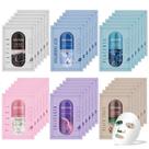 Máscaras Faciais GUOYAOLIFU - Kit com 18 Unidades - Hidratação com Colágeno