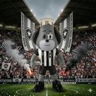 Mascote Botafogo Biriba Oficial Licenciado Colecionável