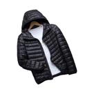Masculino 0-10 Jaqueta De Inverno Ultra Leve Com Capuz De Penas De Pato, Parka Fina À Prova De