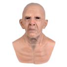 Mask Bald Old Man, simulação de látex, chapelaria, traje de cosplay Mask Bald Old Man, simulação de látex, chapelaria, traje de cosplay
