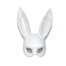 Mask Bunny Girl Party PVC White Cosplay, adereços de fantasia Mask Bunny Girl Party PVC White Cosplay, adereços de fantasia