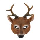 Mask Deer PU Foam Full Face Cover Festa de Cosplay de Halloween