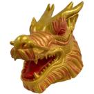 Mask Dragon Headgear, látex, rosto inteiro, fantasia de cosplay para festa