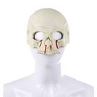 Mask Scary Skeleton Half Face Cover Halloween Cosplay Party