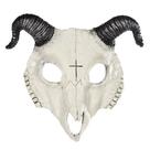 Mask Skeleton 3D Horror Cosplay Half Face Halloween