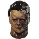 Mask Slasher Horror Scarred Latex Halloween Cosplay para adultos
