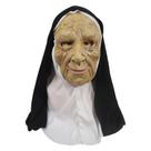 Mask Terrifying Nun para o Halloween, fantasia de terror Conjuring 2